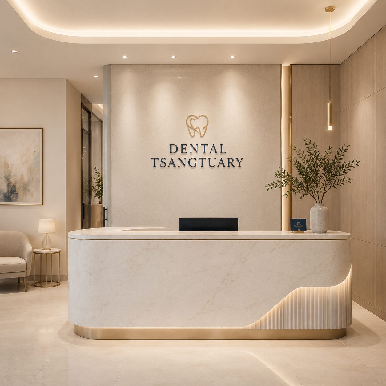 Dental Tsangtuary reception area